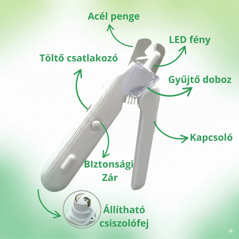 SafeClip Körömvágó