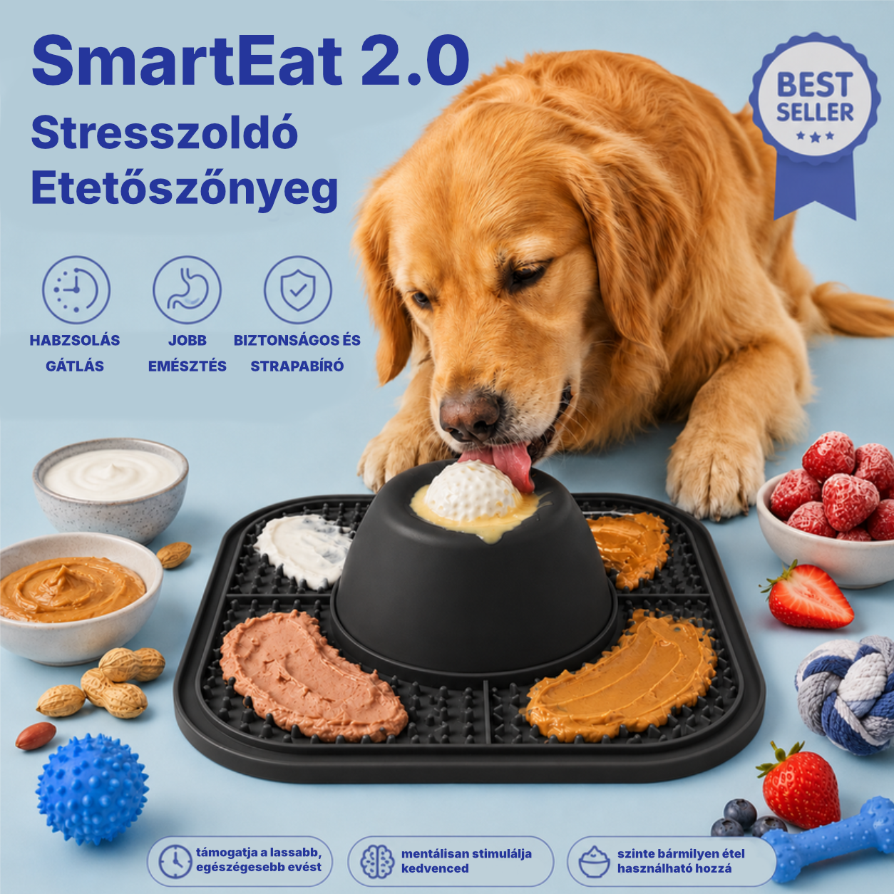 SmartEat 2.0 stresszoldó etetőszőnyeg