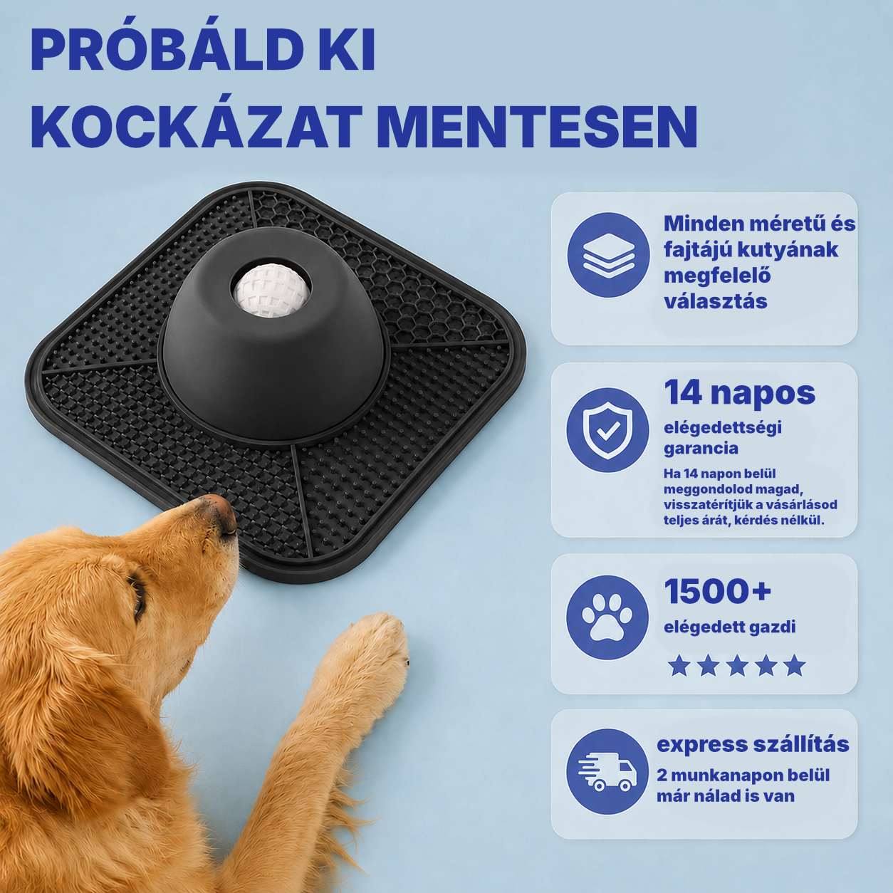 SmartEat 2.0 stresszoldó etetőszőnyeg